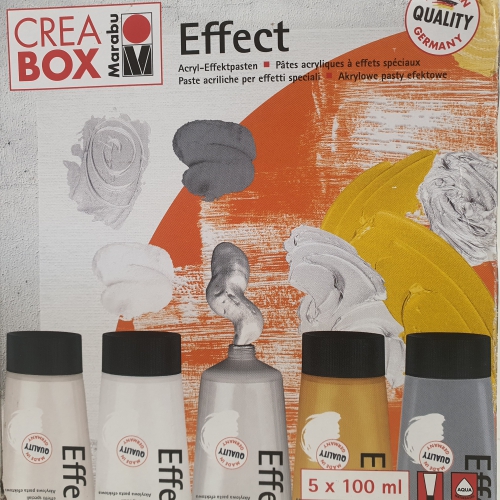 CREA BOX Acryl-effectpastas op waterbasis