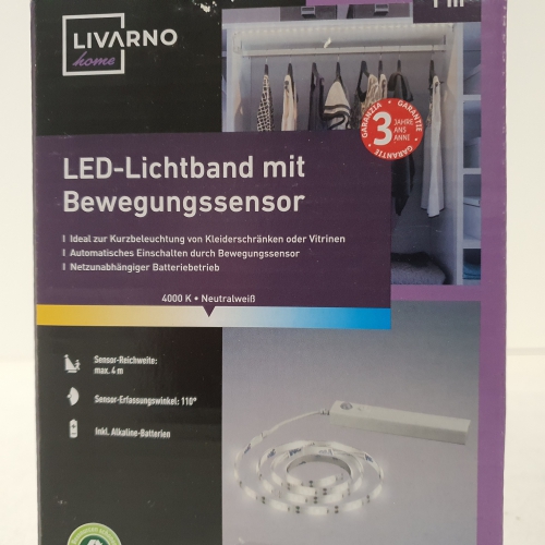 LED-lichtband met bewegingssensor. Automatisch in en uitschakelen