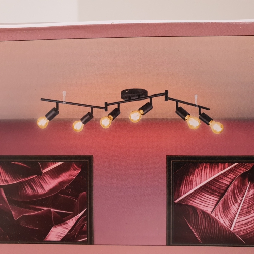 LED-plafondlamp 6 energiezuinige en duurzame LED-gloeilampen
