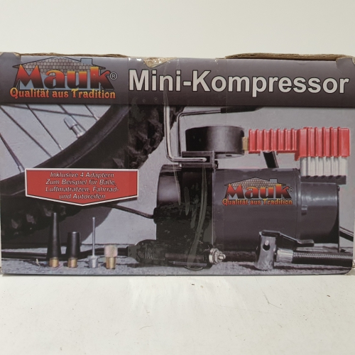 Mini-compressor Werking via 12 V aansluiting
